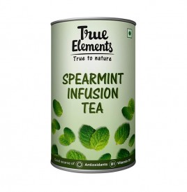 True Elements Spearmint Infusion Tea   Jar  100 grams